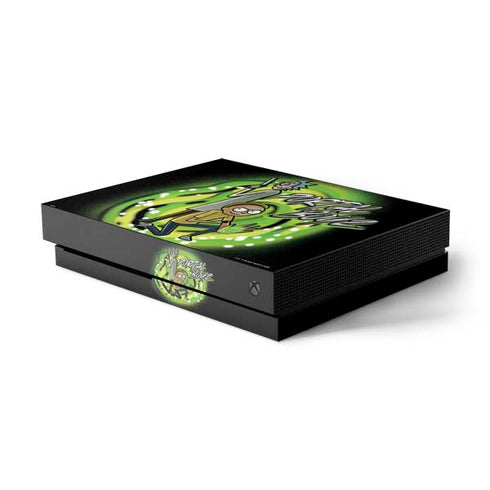 Adult Swim Rick and Morty Portal Boyz Xbox One X Console Skin