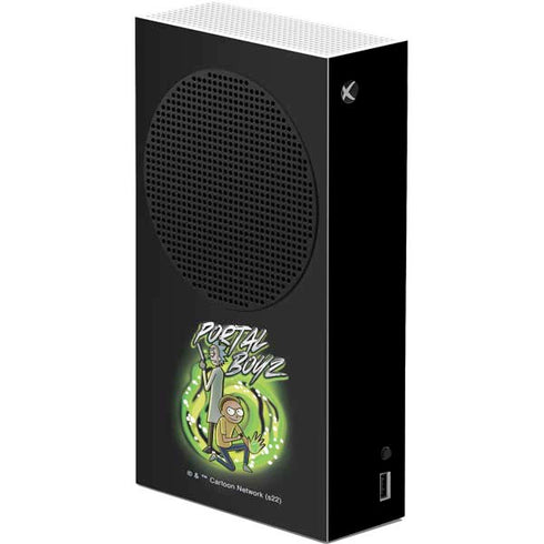 Adult Swim Rick and Morty Portal Boyz Xbox Series S Console Skin
