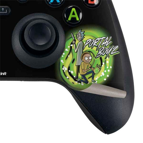 Adult Swim Rick and Morty Portal Boyz Xbox Series X Controller Skin