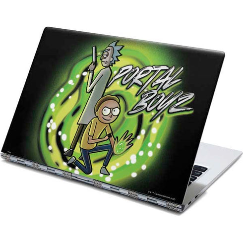 Adult Swim Rick and Morty Portal Boyz Yoga 910 2-in-1 14in Touch-Screen Skin