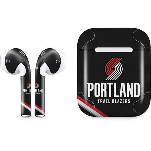 NBA Portland Trail Blazers Away Jersey Apple AirPods Skin