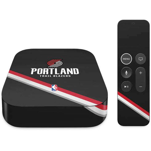 NBA Portland Trail Blazers Away Jersey Apple TV Skin