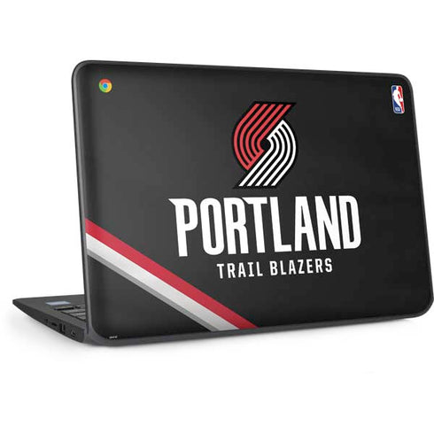 NBA Portland Trail Blazers Away Jersey HP Chromebook Skin