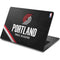 NBA Portland Trail Blazers Away Jersey Dell Chromebook Skin