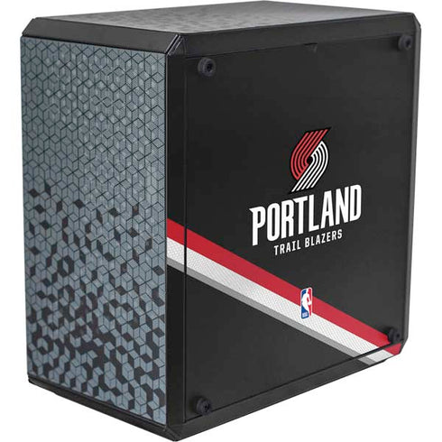 NBA Portland Trail Blazers Away Jersey Cooler Master MasterBox Q300L Mini Tower Skin