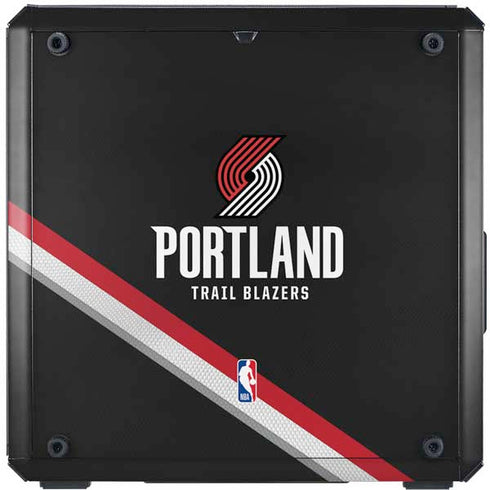 NBA Portland Trail Blazers Away Jersey Cooler Master MasterBox Q300L Mini Tower Skin