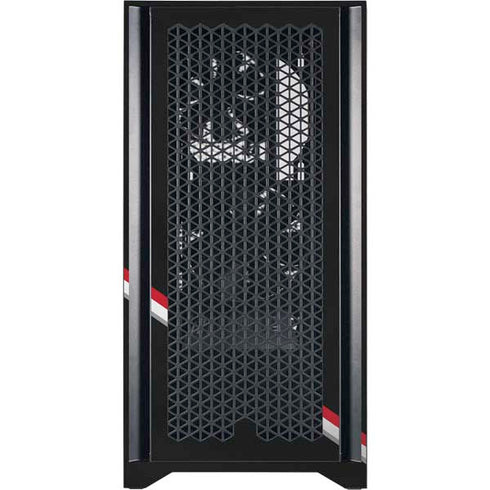 NBA Portland Trail Blazers Away Jersey Corsair 4000D Tempered Glass Mid-Tower ATX Case Skin