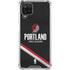 NBA Portland Trail Blazers Away Jersey Galaxy A12 Clear Case
