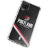 NBA Portland Trail Blazers Away Jersey Galaxy A12 Clear Case