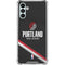 NBA Portland Trail Blazers Away Jersey Galaxy A13 5G Clear Case