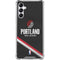 NBA Portland Trail Blazers Away Jersey Galaxy A14 5G Clear Case