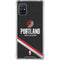 NBA Portland Trail Blazers Away Jersey Galaxy A51 5G Clear Case