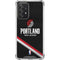 NBA Portland Trail Blazers Away Jersey Galaxy A52 5G Clear Case