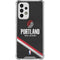 NBA Portland Trail Blazers Away Jersey Galaxy A53 5G Clear Case