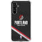 NBA Portland Trail Blazers Away Jersey Galaxy A54 5G Clear Case