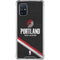 NBA Portland Trail Blazers Away Jersey Galaxy A71 5G Clear Case