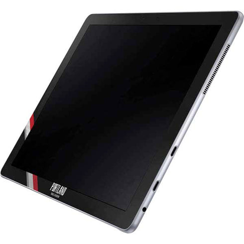 NBA Portland Trail Blazers Away Jersey Galaxy Book 12in Skin