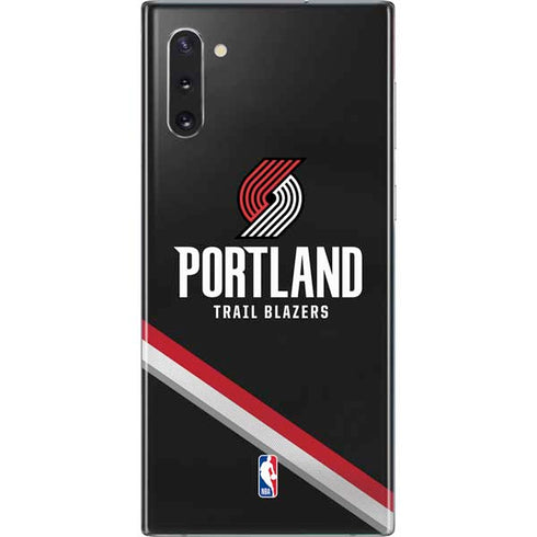 NBA Portland Trail Blazers Away Jersey Galaxy Note 10 Skin