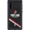 NBA Portland Trail Blazers Away Jersey Galaxy Note 10 Waterproof Case