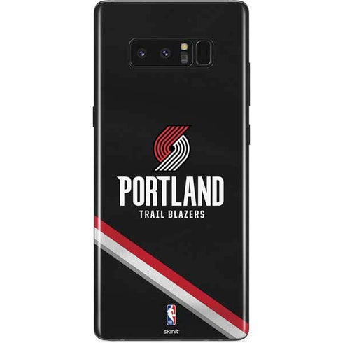 NBA Portland Trail Blazers Away Jersey Galaxy Note 8 Skin