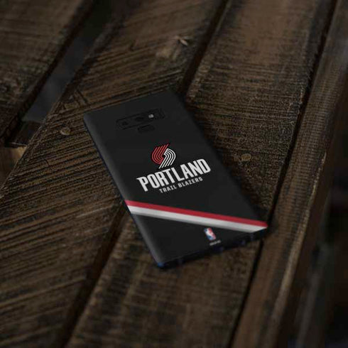 NBA Portland Trail Blazers Away Jersey Galaxy Note 9 Skin