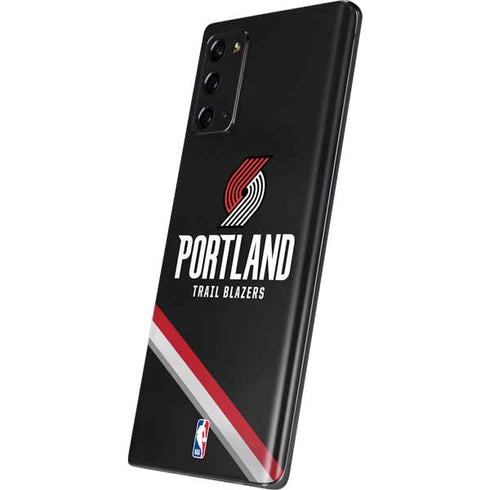 NBA Portland Trail Blazers Away Jersey Galaxy Note20 5G Skin