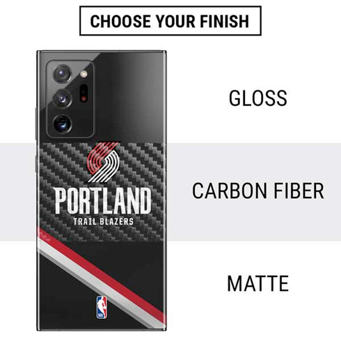 NBA Portland Trail Blazers Away Jersey Galaxy Note20 Ultra 5G Skin