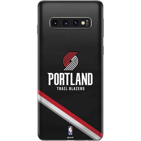 NBA Portland Trail Blazers Away Jersey Galaxy S10 Skin
