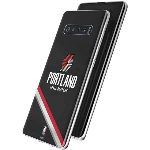 NBA Portland Trail Blazers Away Jersey Galaxy S10 Skin