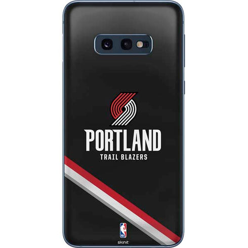 NBA Portland Trail Blazers Away Jersey Galaxy S10e Skin