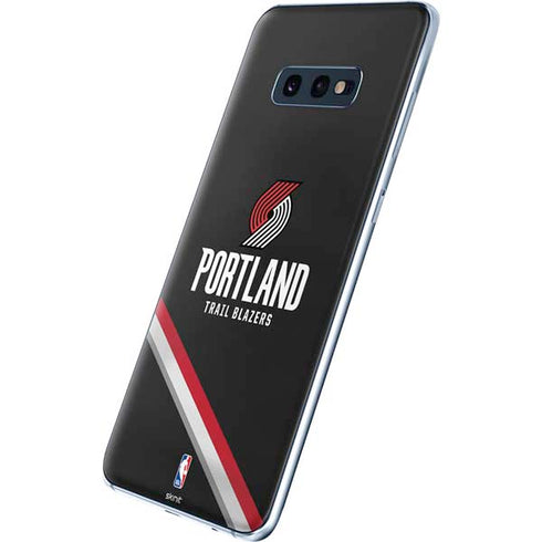 NBA Portland Trail Blazers Away Jersey Galaxy S10e Skin