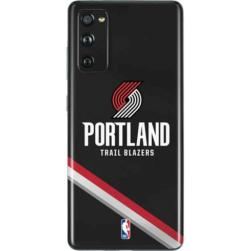NBA Portland Trail Blazers Away Jersey Galaxy S20 Fan Edition Skin