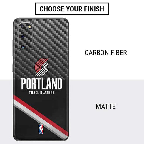 NBA Portland Trail Blazers Away Jersey Galaxy S20 Skin
