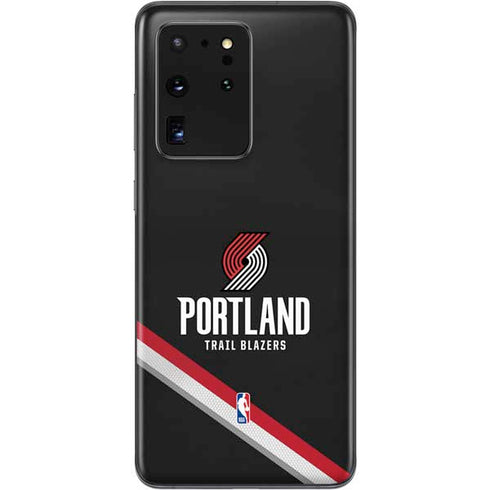 NBA Portland Trail Blazers Away Jersey Galaxy S20 Ultra 5G Skin