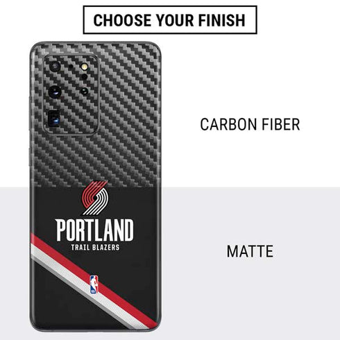NBA Portland Trail Blazers Away Jersey Galaxy S20 Ultra 5G Skin