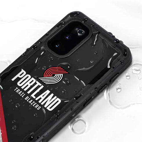 NBA Portland Trail Blazers Away Jersey Galaxy S20 Waterproof Case