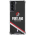 NBA Portland Trail Blazers Away Jersey Galaxy S21 5G Clear Case