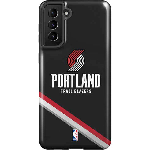 NBA Portland Trail Blazers Away Jersey Galaxy S21 FE Pro Case