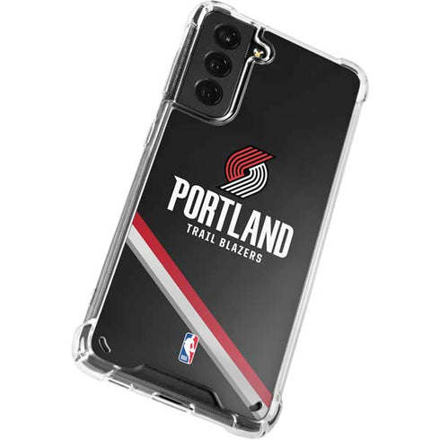 NBA Portland Trail Blazers Away Jersey Galaxy S21 Plus 5G Clear Case