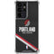 NBA Portland Trail Blazers Away Jersey Galaxy S21 Ultra 5G Clear Case