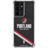NBA Portland Trail Blazers Away Jersey Galaxy S21 Ultra 5G Clear Case