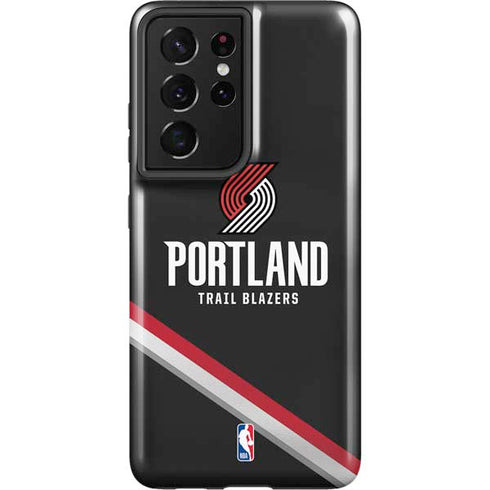 NBA Portland Trail Blazers Away Jersey Galaxy S21 Ultra 5G Pro Case