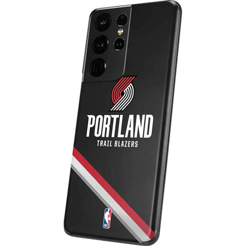 NBA Portland Trail Blazers Away Jersey Galaxy S21 Ultra 5G Skin