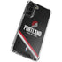 NBA Portland Trail Blazers Away Jersey Galaxy S22 Clear Case