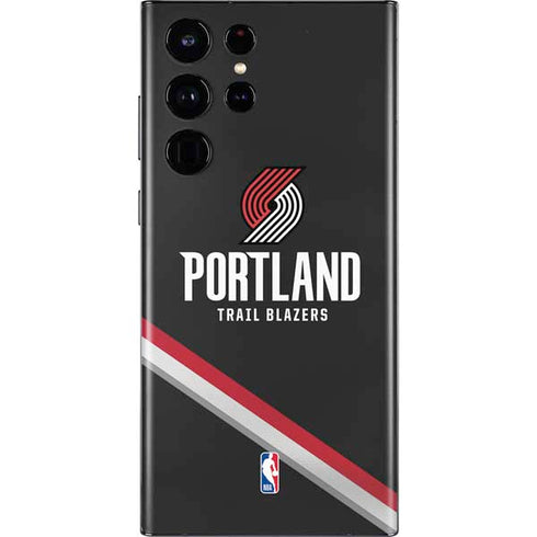 NBA Portland Trail Blazers Away Jersey Galaxy S22 Ultra Skin