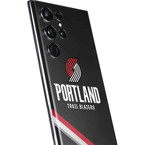 NBA Portland Trail Blazers Away Jersey Galaxy S22 Ultra Skin