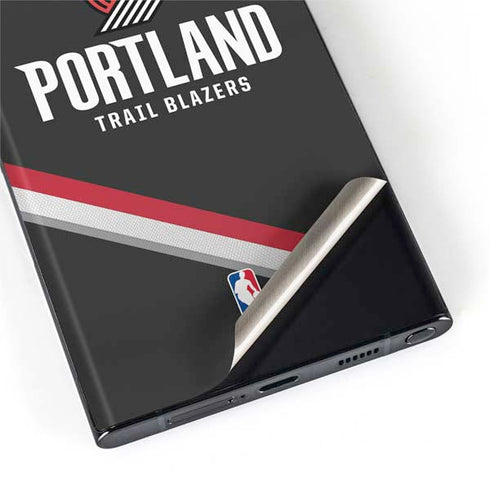 NBA Portland Trail Blazers Away Jersey Galaxy S22 Ultra Skin