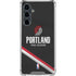 NBA Portland Trail Blazers Away Jersey Galaxy S23 FE Clear Case
