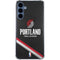 NBA Portland Trail Blazers Away Jersey Galaxy S24 Clear Case