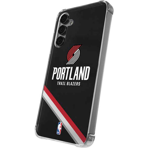NBA Portland Trail Blazers Away Jersey Galaxy S24 Plus Clear Case